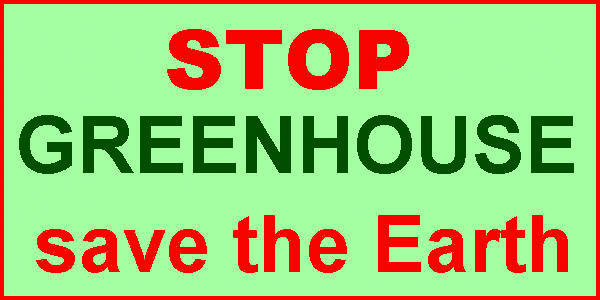 Stop The Greenhouse Effect